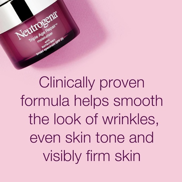 Neutrogena Triple Age Repair Daily Facial Moisturizer with SPF 25 Sunscreen - Picture 10 of 14